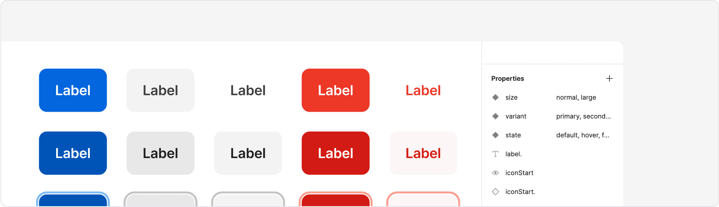 Component variants example